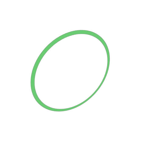 2d ring target 0 Green